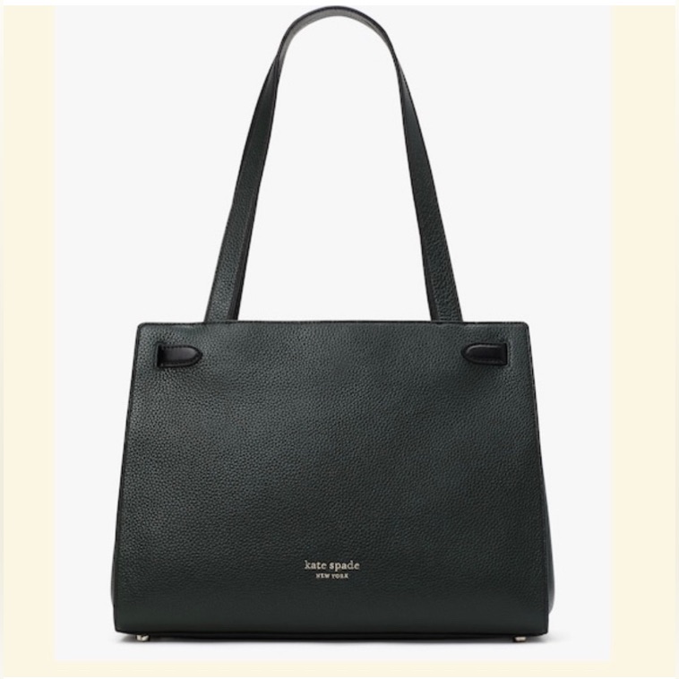 Kate Spade - Euc- Black Lane Large Satchel Leather Tote - Like New